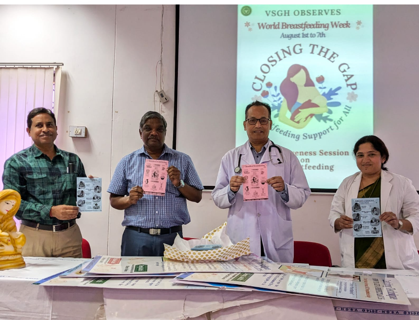 World breast feeding day is celebrated on 1st to 7th August 2024.
