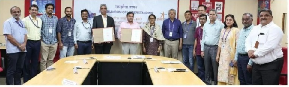 ISRO's SAC Signs MoU with alphaMERS to Combat Marine Pollution Using AI.
