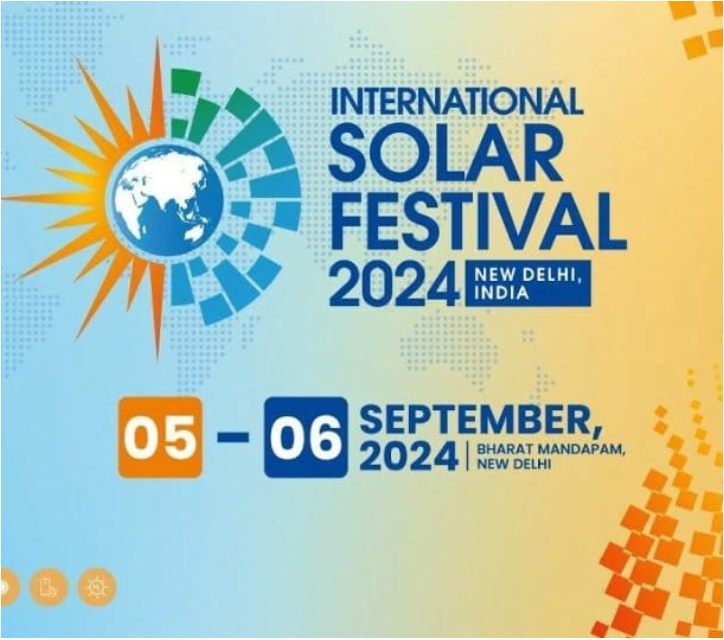 PM Narendra Modi Addresses First International Solar Festival Virtually from New Delhi.

