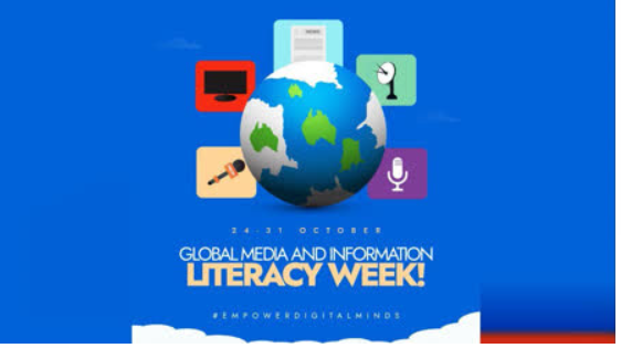 Global Media and Information Literacy Week Celebrations from 24 to 30 October 2024

