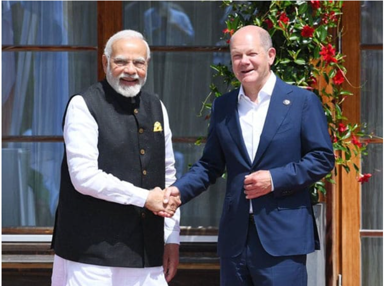 German Chancellor Olaf Scholz Pays Official Visit to India for 7th Intergovernmental Consultations with PM Modi (24th-26th October 2024).