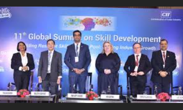 CII (Confederation of Indian Industry) and AICTE (All India Council for Technical Education) have signed an MoU to promote skill development focused on industry needs.