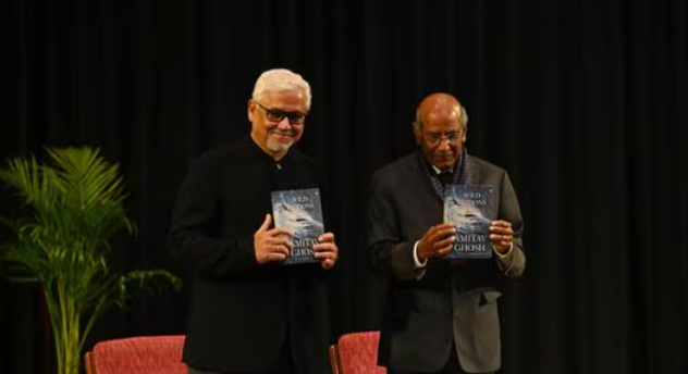 Amitav Ghosh's New Book "Wild Fictions" Explores Climate Change and Societal Issues.