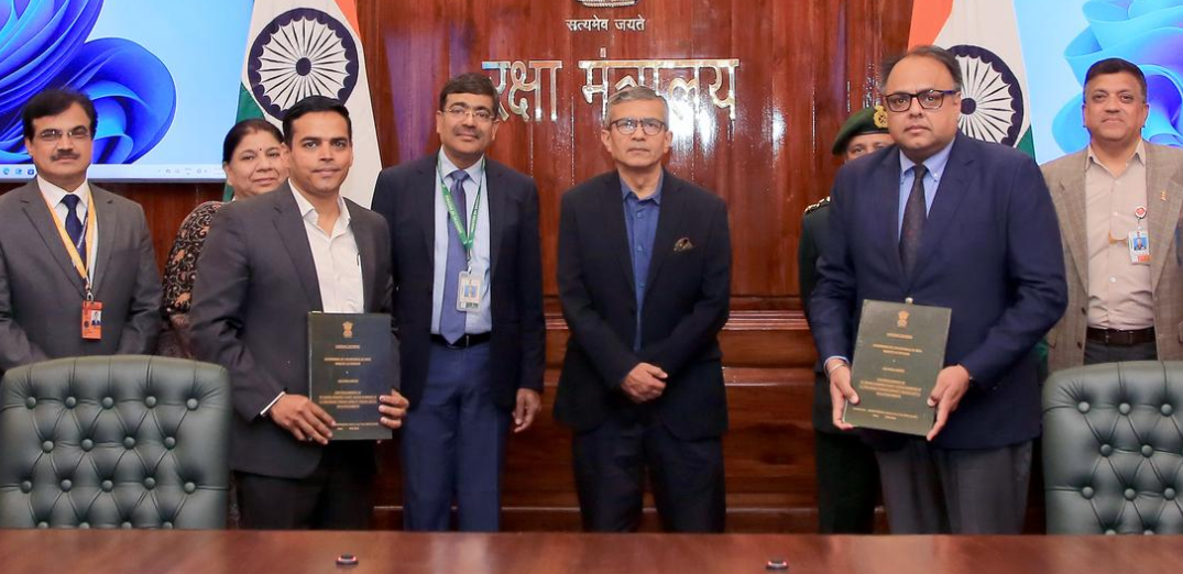 MoD Signs Two Contracts for Procurement of SDRs and RTFLTS.