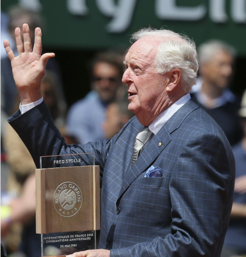 Australian Tennis Legend & Dual Grand Slam Champion Fred Stolle Passes Away.