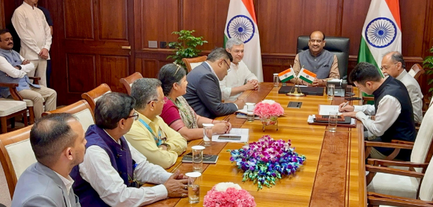 Lok Sabha Secretariat and MeitY Sign MoU to Develop AI-Powered 'Sansad Bhashini' for Multilingual Parliamentary Operations.