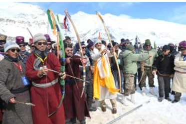 Zanskar Winter Sports and Tourism Festival 2024-25 Conducted in Ladakh.