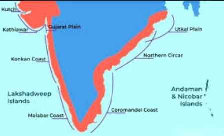 India's Coastline Length Updated to 11,098.81 km After Methodology Revision.