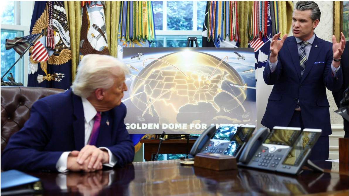 President Trump Unveils $175 Billion 'Golden Dome' Defense Initiative to Tackle Security Threats.