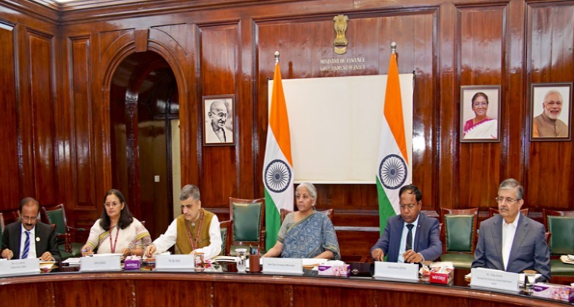 Union Minister Nirmala Sitharaman Chairs 6th Governing Council Meet of National Investment and Infrastructure Fund (NIIF).