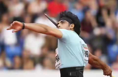Neeraj Chopra Clinches Gold at Ostrava Golden Spike 2025 with 85.29 m Throw.