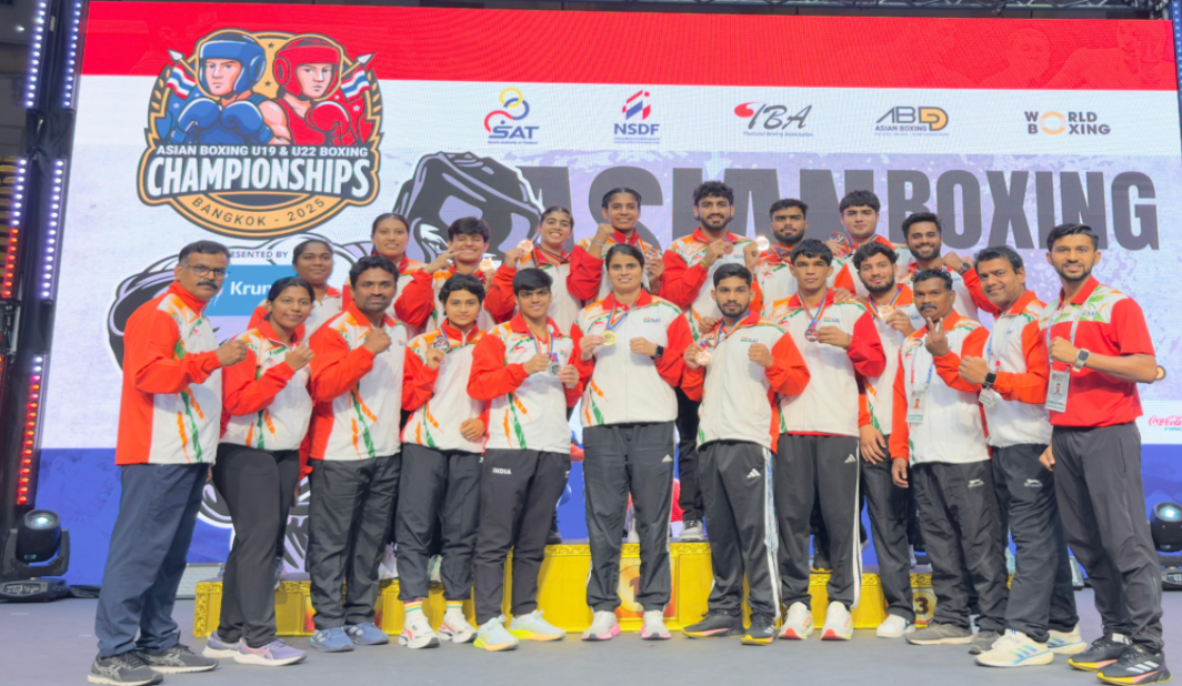 India Clinches 27 Medals at Asian U19 & U22 Boxing Championships 2025.