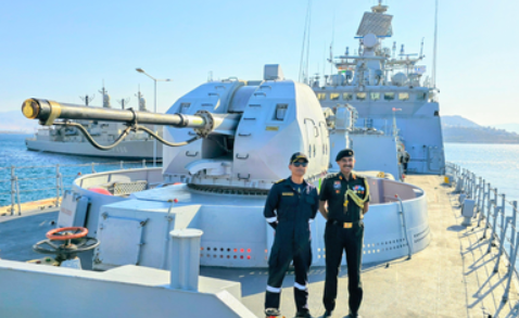 India and Greece Conduct First Bilateral Maritime Exercise in the Mediterranean.