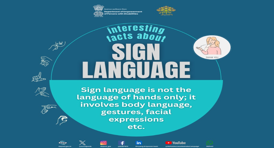 United Nations Observes International Day of Sign Languages 2025 on 23 September.

