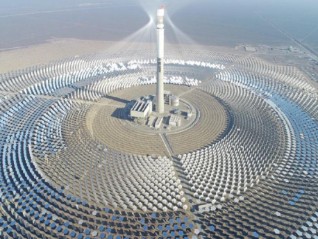 China Inaugurates World’s First Solar Thermal Power Station in Gobi Desert
