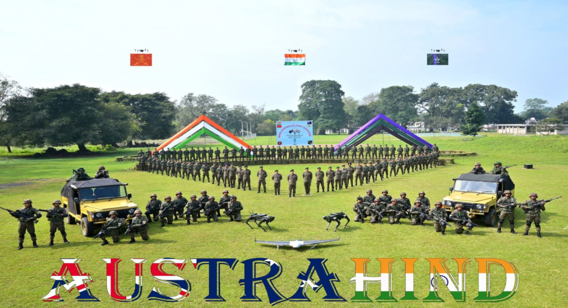 Fourth Edition of India–Australia Joint Military Exercise ‘AUSTRAHIND 2025’ Commences in Perth.