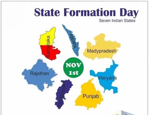 India celebrates Foundation Day of 8 States and 5 UTs on November 1