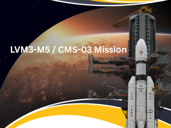 ISRO successfully launches CMS-03, India's heaviest communication satellite, on LVM-3 M5