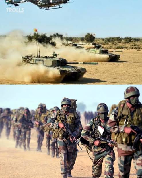 Tri-Services Exercise 'Trishul 2025' officially launched by the Indian Armed Forces.