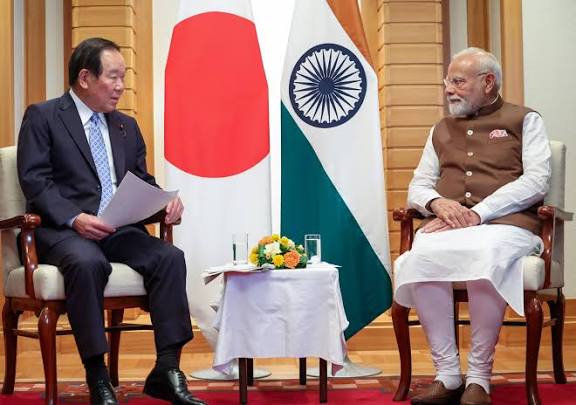 PM Modi Holds Bilateral Meeting with Japanese PM; Discusses Trade, Semiconductors, and AI.