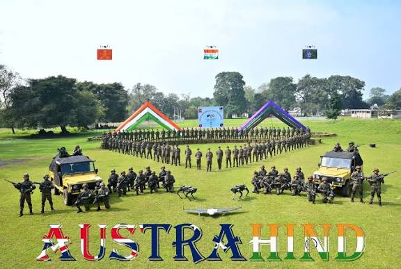 India and Australia Conduct Joint Military Exercise "ASTRA HIND 2025".
