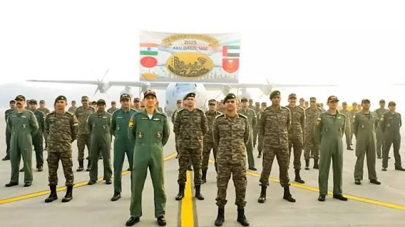 India-UAE Joint Military Exercise "Desert Cyclone 2026" Begins.