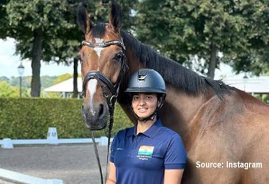 Divyakriti Singh Becomes First Indian Woman to Receive Arjuna Award for Equestrian.