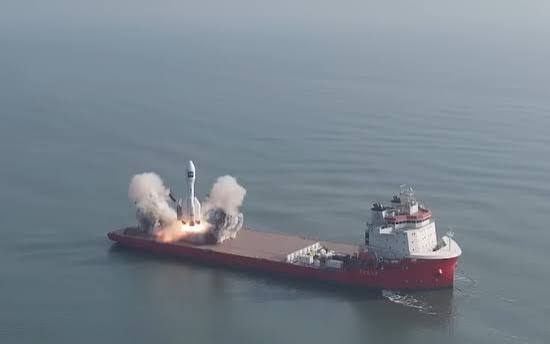 China’s Orienspace Launches World’s Most Powerful Solid-Fuel Rocket "Gravity-1".