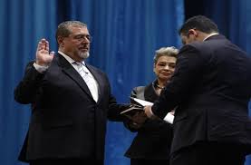 Bernardo Arevalo Sworn in as President of Guatemala.