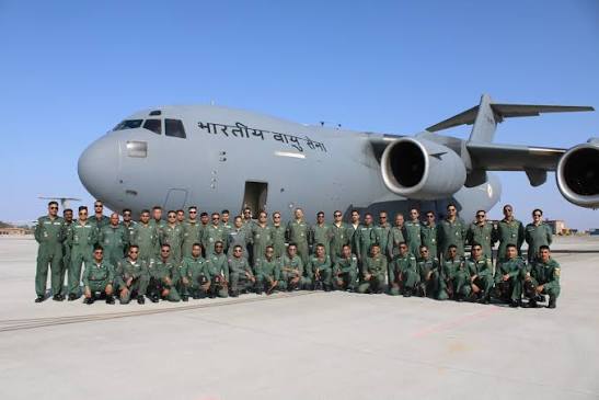 Indian Air Force Conducts Exercise "Desert Knight" with France and UAE.