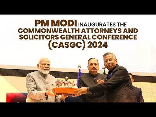 PM Modi Inaugurates CLEA-Commonwealth Attorneys and Solicitors General Conference.