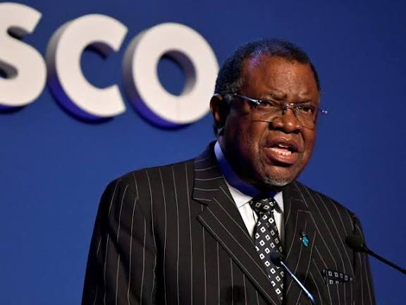 Namibian President Hage Geingob Passes Away.