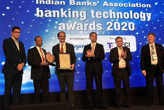 South Indian Bank Wins "Best Technology Bank of the Year" Award.