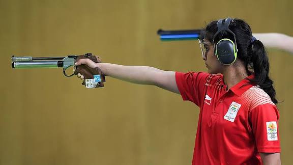 Indian Shooter Manu Bhaker Wins Gold at ISSF World Cup.