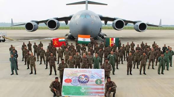 India and US Commence Joint Military Exercise Yudh Abhyas.
