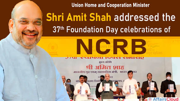 NCRB Celebrates its 41st Foundation Day on March 11.