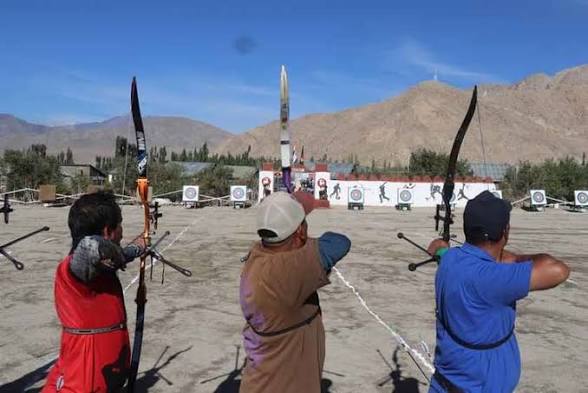 Indian Team Wins Gold at Asian Archery Mixed Team Event.