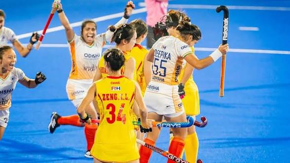Indian Women Hockey Team Wins Asian Champions Trophy.