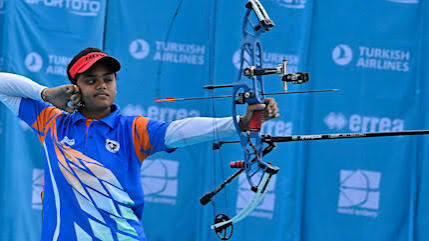 Indian Women Archery Team Wins Gold at World Cup Stage 3.