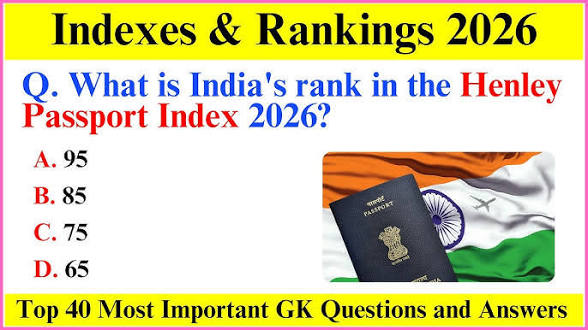 Global Competitiveness Index 2026: India Rank Improves to 38th.