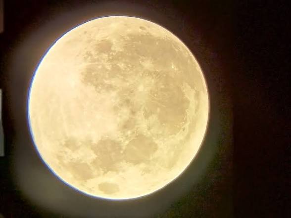 Rare Astronomical Event: Blue Micromoon Seen Across India.