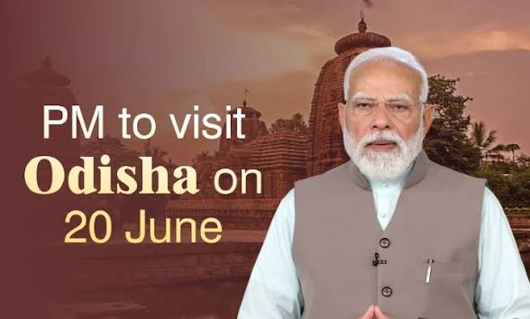 <b>Prime Minister Narendra Modi</b> visits <b>Odisha</b> on June 20, 2026.