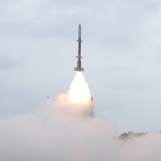 <b>DRDO</b> conducts a successful trial of <b>Kusha Long-Range Surface-to-Air Missile</b> system.