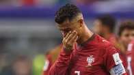 <b>Cristiano Ronaldo</b> becomes the first footballer to score in <b>six FIFA World Cup editions</b>.