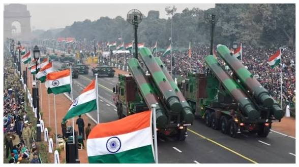 <b>India</b> strengthens its position as a <b>global defence partner</b> through indigenous manufacturing and exports.