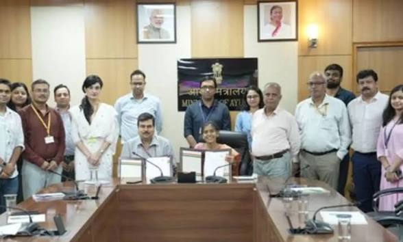 <b>IndiaAI and Ministry of AYUSH Partner for AIKosh Integration.</b>