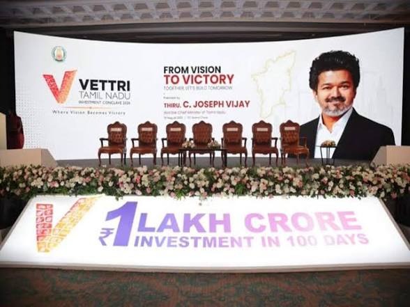 <b>Tamil Nadu signs Rs 67,000 crore investment MoUs at Vettri Conclave.</b>