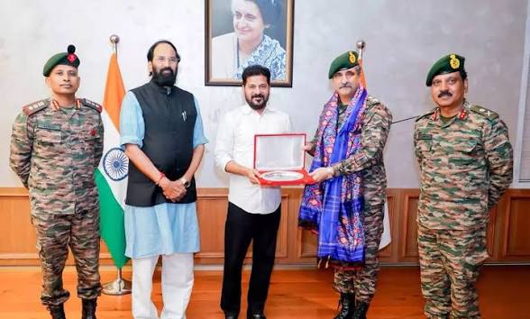 <b>Indian Army to establish youth training centres across Telangana.</b>