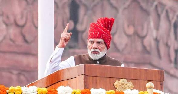 <b>PM highlights Raksha Shakti as pillar for Viksit Bharat 2047.</b>