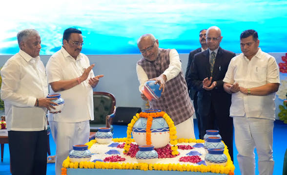 <b>9th India International Water Week begins in New Delhi.</b>
